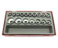 Teng Tools 1/2" sada hlavic, 12hran, 17 d�l� TT 03570207, 03570207