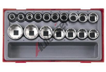 Teng Tools 1/2" SADA HLAVIC, 6HRAN, 17 DÍLŮ TT 03570256, 03570256 Teng Tools 1/2" SADA HLAVIC, 6HRAN, 17 DÍLŮ TT 03570256, 03570256