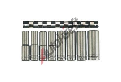 Teng Tools 1/2" SADA HLAVIC, DLOUHÉ, 8 DÍLŮ, 6HRAN, NA LIŠTĚ TT 101710101, 101710101 Teng Tools 1/2" SADA HLAVIC, DLOUHÉ, 8 DÍLŮ, 6HRAN, NA LIŠTĚ TT 101710101, 101710101