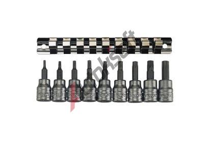 Teng Tools 3/8" SADA TORX HLAVIC, 9 D�L�, NA LI�T� TT 102180106, 102180106