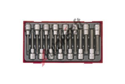 Teng Tools 1/2" SADA HLAVIC IMBUS / TORX, DLOUH�, 15 KUS� TT 118890102, 118890102