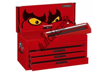Teng Tools Sk���ka na n��ad� (6 z�suvek), s vrchn� schr�nkou TT 122160104, 122160104