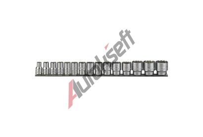 Teng Tools 1/2" SADA HLAVIC, 15 DÍLŮ, 12HRAN, NA LIŠTĚ TT 28130102, 28130102 Teng Tools 1/2" SADA HLAVIC, 15 DÍLŮ, 12HRAN, NA LIŠTĚ TT 28130102, 28130102