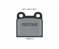 TEXTAR Sada brzdovch destiek ‐ TXT 2000906