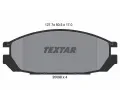 TEXTAR Sada brzdovch destiek ‐ TXT 2009801