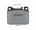 TEXTAR Sada brzdovch destiek ‐ TXT 2039204