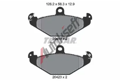 TEXTAR Sada brzdov�ch desti�ek TXT 2041003, 2041003