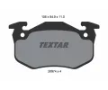 Sada brzdovch destiek TEXTAR ‐ TXT 2097401