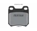 TEXTAR Sada brzdovch destiek ‐ TXT 2105002