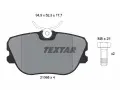 TEXTAR Sada brzdovch destiek ‐ TXT 2106804