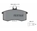 Sada brzdovch destiek TEXTAR ‐ TXT 2117002