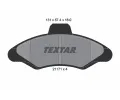 TEXTAR Sada brzdovch destiek ‐ TXT 2117105