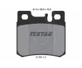 TEXTAR Sada brzdovch destiek ‐ TXT 2119701