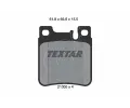 TEXTAR Sada brzdovch destiek ‐ TXT 2130501