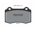 TEXTAR Sada brzdovch destiek ‐ TXT 2138104