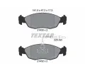 TEXTAR Sada brzdovch destiek ‐ TXT 2143001