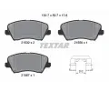 TEXTAR Sada brzdovch destiek Q+ ‐ TXT 2153201