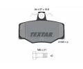 TEXTAR Sada brzdovch destiek ‐ TXT 2154501