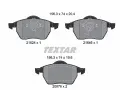TEXTAR Sada brzdovch destiek ‐ TXT 2162402