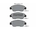 Sada brzdovch destiek TEXTAR ‐ TXT 2169401