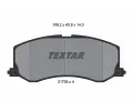 TEXTAR Sada brzdovch destiek ‐ TXT 2173001