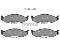 TEXTAR Sada brzdovch destiek ‐ TXT 2182202