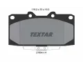 TEXTAR Sada brzdovch destiek ‐ TXT 2185401