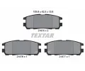Sada brzdovch destiek TEXTAR ‐ TXT 2187501