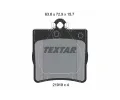 TEXTAR Sada brzdovch destiek ‐ TXT 2191903