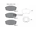 TEXTAR Sada brzdových destiček Q+ ‐ TXT 2205203  TEXTAR Sada brzdových destiček Q+ ‐ TXT 2205203