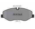 TEXTAR Sada brzdovch destiek ‐ TXT 2206201