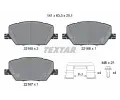 TEXTAR Sada brzdovch destiek Q+ ‐ TXT 2216503