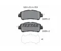 TEXTAR Sada brzdovch destiek ‐ TXT 2223501