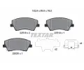 TEXTAR Sada brzdovch destiek Q+ ‐ TXT 2251801