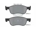 TEXTAR Sada brzdovch destiek Q+ ‐ TXT 2274801
