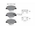 Sada brzdovch destiek TEXTAR ‐ TXT 2283801