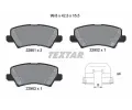 TEXTAR Sada brzdovch destiek Q+ ‐ TXT 2290101