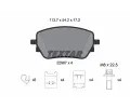 TEXTAR Sada brzdovch destiek Q+ ‐ TXT 2298701