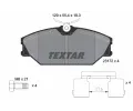 Sada brzdovch destiek TEXTAR ‐ TXT 2317203