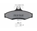 TEXTAR Sada brzdovch destiek ‐ TXT 2323701