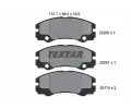 Sada brzdovch destiek TEXTAR ‐ TXT 2325001