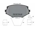 TEXTAR Sada brzdovch destiek ‐ TXT 2335404
