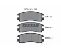 TEXTAR Sada brzdovch destiek ‐ TXT 2336101