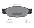 TEXTAR Sada brzdovch destiek ‐ TXT 2342301