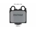 TEXTAR Sada brzdovch destiek ‐ TXT 2342901