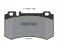 TEXTAR Sada brzdovch destiek ‐ TXT 2347802