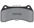 TEXTAR Sada brzdovch destiek ‐ TXT 2348901