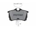 Sada brzdovch destiek TEXTAR ‐ TXT 2352701