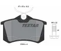 Sada brzdovch destiek TEXTAR ‐ TXT 2355406