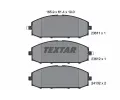 TEXTAR Sada brzdovch destiek ‐ TXT 2361101